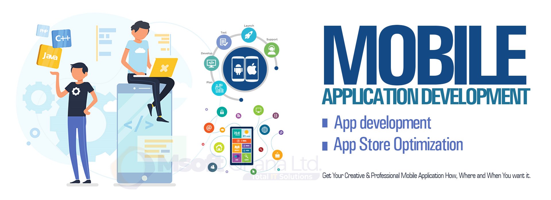 Msoft Mobile App Banner