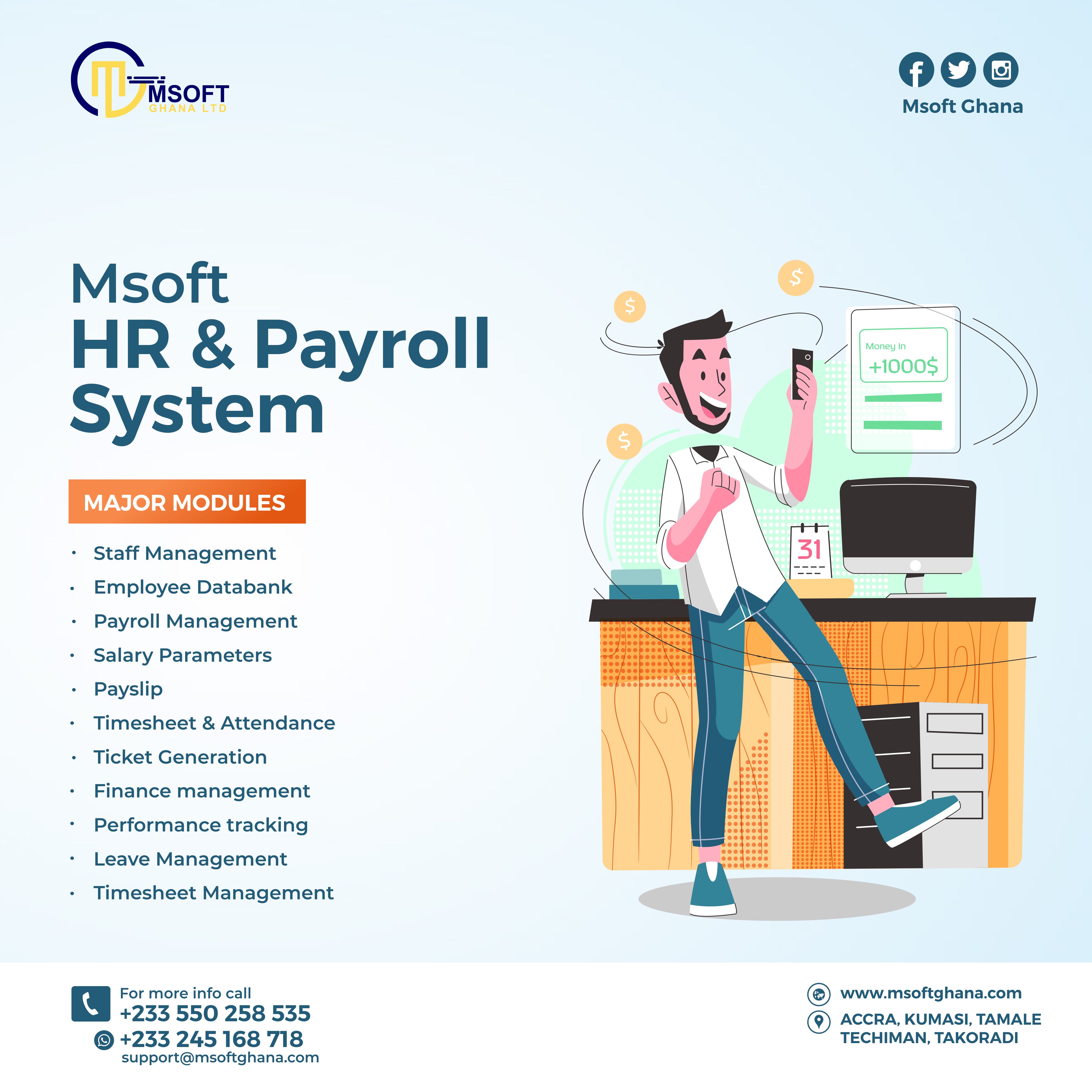 Msoft HR Payroll System
