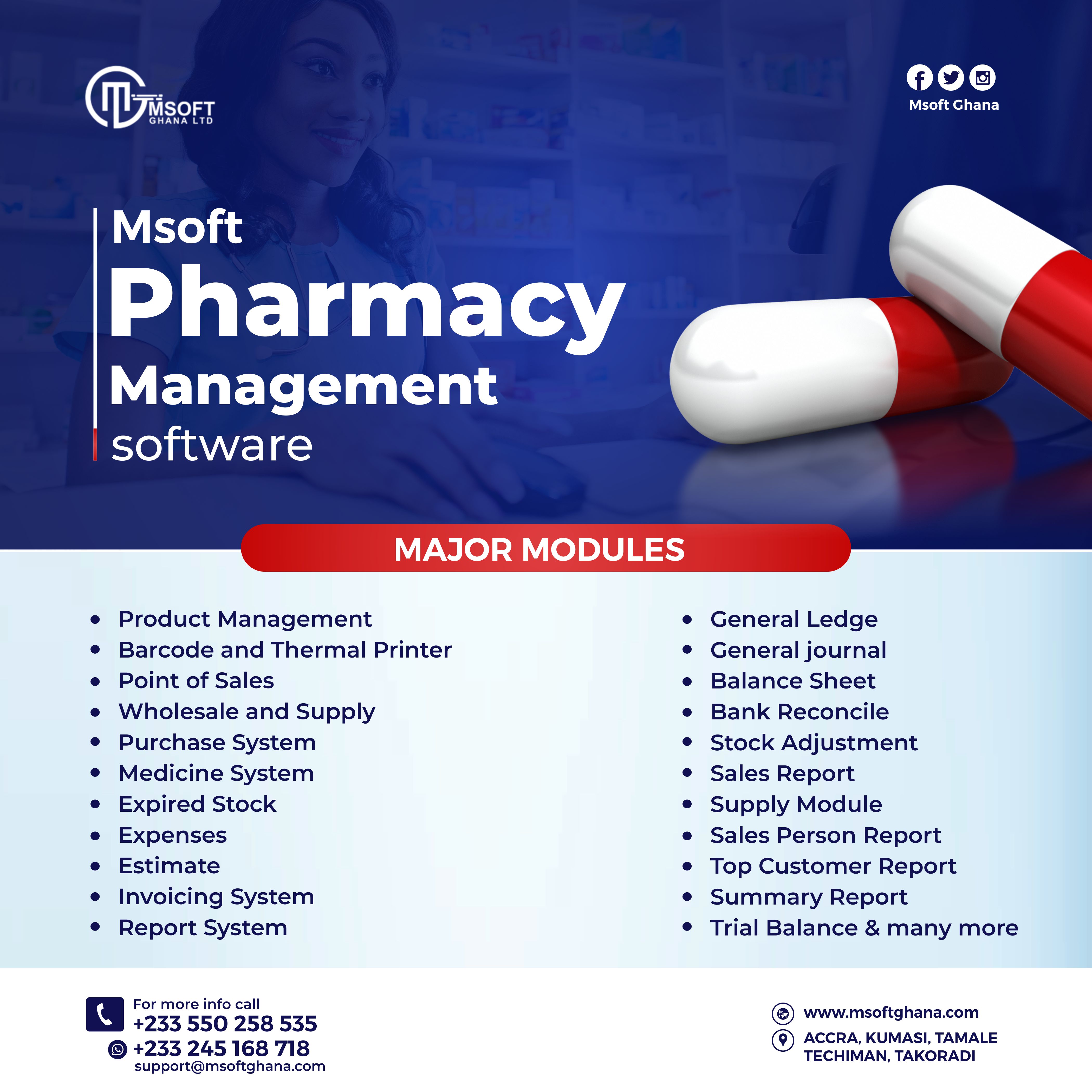 Msoft Pharmacy Management System