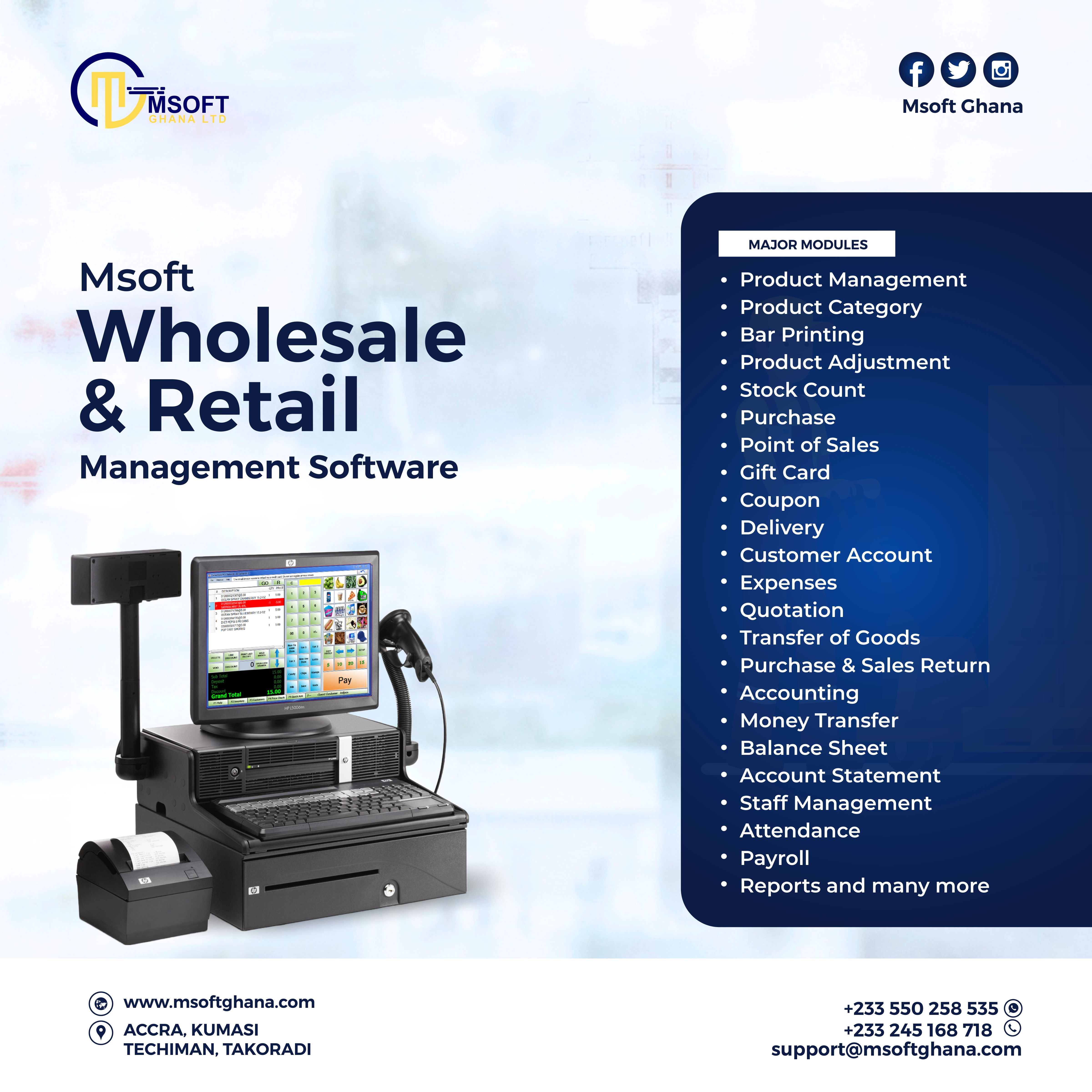 Msoft Whole & Retail Management System