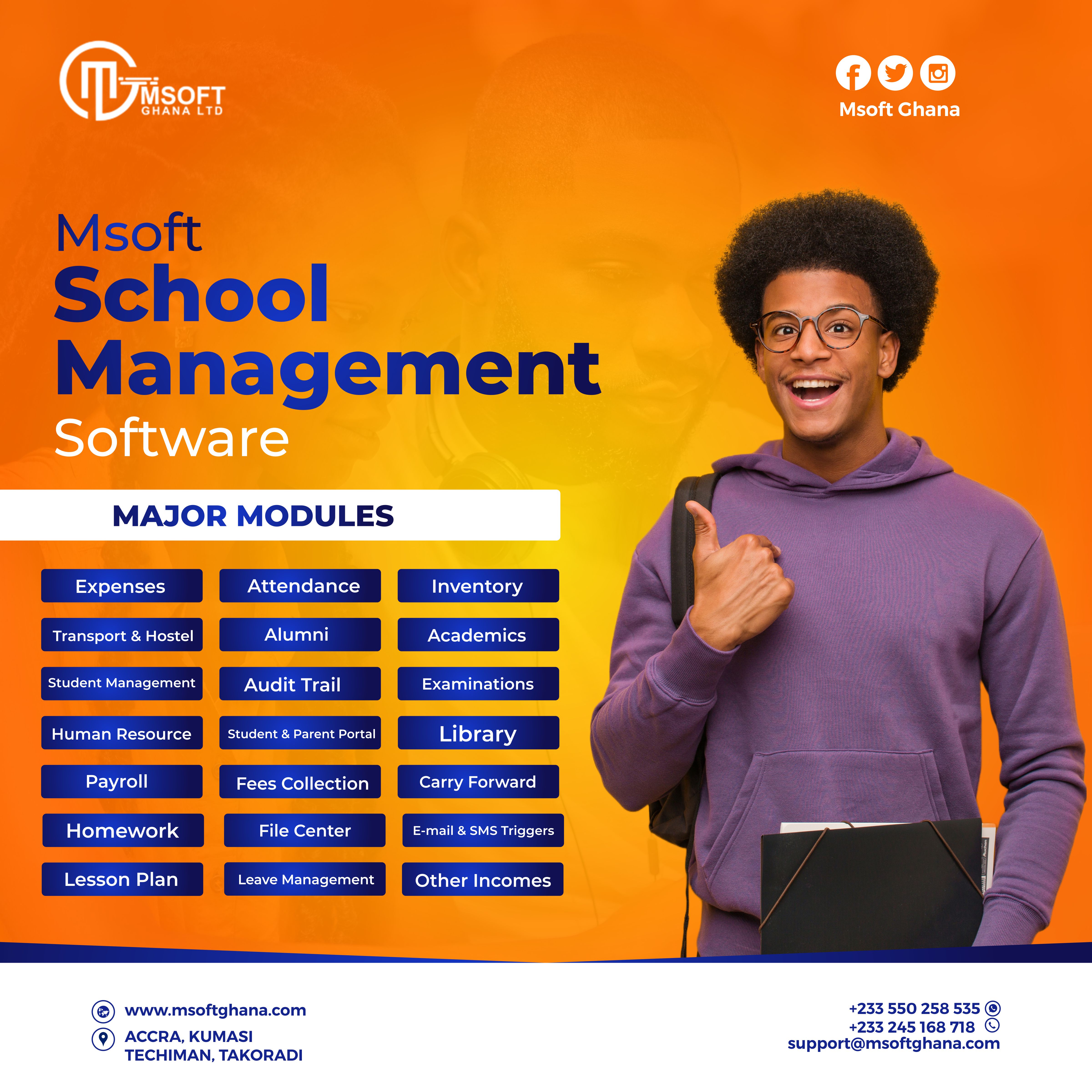 Msoft School Management System